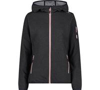 CMP Damen Kapuzensweat WOMAN JACKET FIX HOOD (34H6376) 40 NERO-GRAFFITE