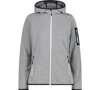 CMP Damen Kapuzensweat WOMAN JACKET FIX HOOD (34H6376) 48 BIANCO-GRAFFITE