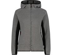 CMP Damen Kapuzensweat WOMAN JACKET FIX HOOD (35H1586) 46 GHIACCIO-ANTRACITE