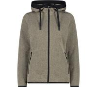 CMP Damen Kapuzensweat WOMAN JACKET FIX HOOD (35H5366) 46 SABBIA