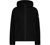 CMP Damen Kapuzensweat WOMAN JACKET FIX HOOD (35P3856) 50 NERO