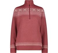 CMP Damen Knitted WP Pullover (Größe S, rot)