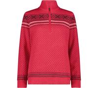 CMP Damen Knitted WP Pullover (Größe XS, rot)