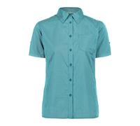 CMP Damen Kurzarmhemd Woman Shirt 39T6066-86ZC 34 B.Co-Ghiaccio-Curacao
