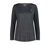 CMP Damen Langarm Shirt WOMAN T-SHIRT 33N5596-32UT 38 Antracite Mel-Ghiaccio