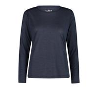 CMP - Women's L/S Jacquard T-Shirt - Funktionsshirt, Gr. XS 36, blau (BlackBlue)