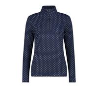CMP Damen Langarmshirt Woman Printed Sweat 34L4306-96ZS 38 B.Blue-Bianco