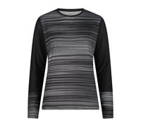 CMP Damen Langarmshirt WOMAN T-SHIRT 34N2086-95ZS 38 Nero-Antracite