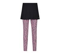 CMP Damen Leggings Woman Pant 2 in 1 32C2616-52UM 38 Nero-Fucsia