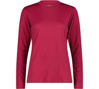 CMP - Women's T-Shirt 36N1926 - Merinolongsleeve, Gr. XS 36, rosa (Amaranto)