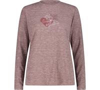 CMP Woman T-shirt black berry mel. (C599) 38