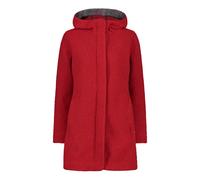 Cmp Coat Fix Hood 32m2286 Jacke 2XS Red Wine