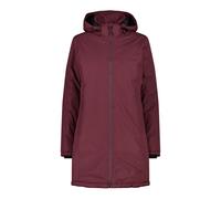 CMP Damen Mantel Woman Coat Zip Hood 32Z1406-C919 36 Burgundy