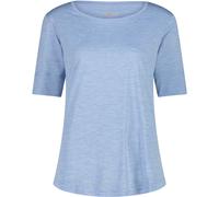 CMP Damen Melange Print T-Shirt (Größe XXS, blau)