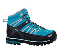 CMP Damen Moon Mid Wmn Trekking Wp Walking Shoe, Teal Red Fluo, 37 EU