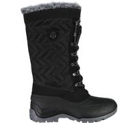 CMP Winterstiefel Nietos Urban Style (Kunstpelzfutter, wasserdichter Überschuh) schwarz Damen, Größe Euro (US) 39 (6,5)