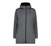 Strickmantel CMP "Parka Fix Hood" Gr. 40, grau Damen Mäntel (59116539-40) grau