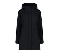CMP - Women's Parka Fix Hood - Parka, Gr. M 40, schwarz (Nero)