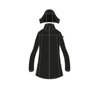 CMP Damen Parka WOMAN PARKA JACKET ZIP HOOD 34A0326-U901 38 Nero