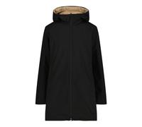CMP Damen Reverse Hoodie Parka (Größe 3XL, schwarz)