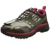 CMP Damen POHLARYS Low WMN WP Hiking Shoes Trekking-Schuhe, Grey-Sangria, 42 EU