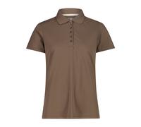 CMP Damen Polo T-Shirt (Größe XXL, braun)