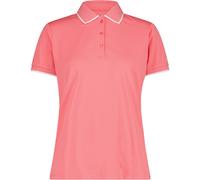 CMP - Women's Polo Stretch Piquet - Polo-Shirt, Gr. 3XL 48, rosa (Coral)