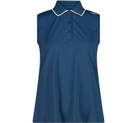 CMP Damen Polo WOMAN POLO SLEEVELESS (31T5076) 34 Blau