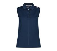 CMP Campagnolo Ärmelloses Poloshirt Damen – Blauer Stein – Größe 40