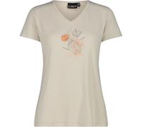 CMP Damen Print T-Shirt (Größe L, beige)