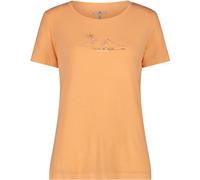 CMP Damen Print T-Shirt (Größe M, orange)