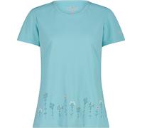 CMP Damen Print T-Shirt (Größe S, tuerkis)