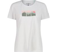 CMP Damen Print T-Shirt (Größe S, weiss)