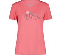 CMP Damen Print T-Shirt (Größe XS, rosa)