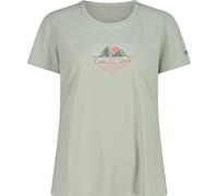 CMP Damen Print T-Shirt (Größe XXL, grau)