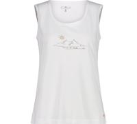 CMP Damen Print Tanktop (Größe XXL, weiss)