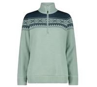 Cmp 7h86506 Half Zip Sweater Grün M Frau