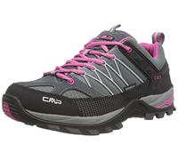 CMP Damen Rigel Low Trekking Shoe Wp, Grey-Fuxia-Ice, 43
