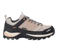 CMP Campagnolo Damen Trekkingschuhe Rigel Low Wasserdicht Grau/Schwarz/Orange Größe 37