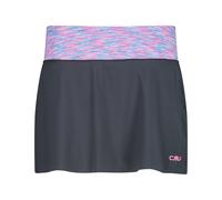 CMP Damen Rock WOMAN SKIRT TRAIL 2-IN-1 32C6266-U911 46 TITANIO