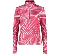 CMP - Damen-Trikot mit halbem Reißverschluss aus Stretch-Jersey, Fuchsie, XS