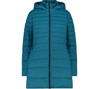 CMP, PARKA SNAPS HOOD, 34K3156, Basic Turquoise, D36, Woman