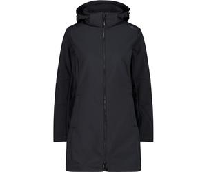 CMP Damen Softshell Parka (Größe XXS, schwarz)