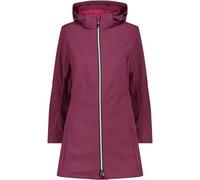 CMP - Damen-Softshellparka mit abnehmbarer Kapuze, Amaranth-Fuchsia, D38