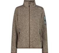 CMP Damen Strick Fleece Jacke (Größe S, oliv)