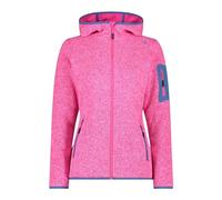 CMP Damen Strickjacke mit Fester Kapuze, Fuchsien-Provence, D 36
