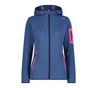 CMP Damen Strickjacke mit Fester Kapuze, Provence-Blau, D 34