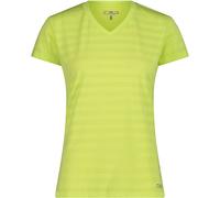 CMP Damen Striped Mesh T-Shirt (Größe 3XL, gruen)