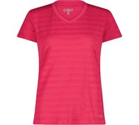 CMP Damen-T-Shirt mit horizontalen Mesh-Einsätzen 38