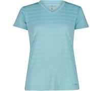 CMP Damen Striped Mesh T-Shirt (Größe XL, tuerkis)